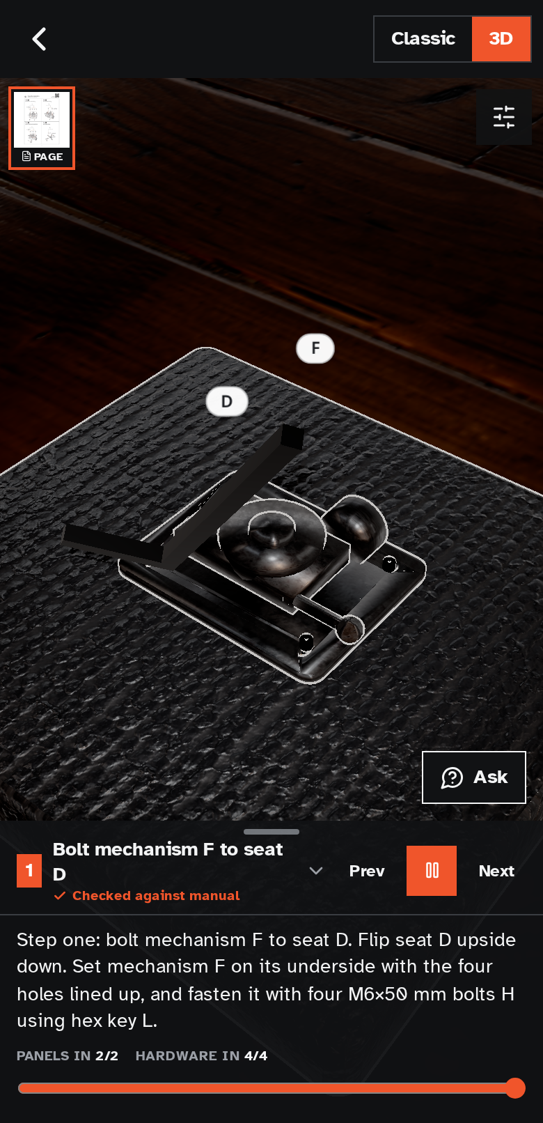 Plainstep 3D guide