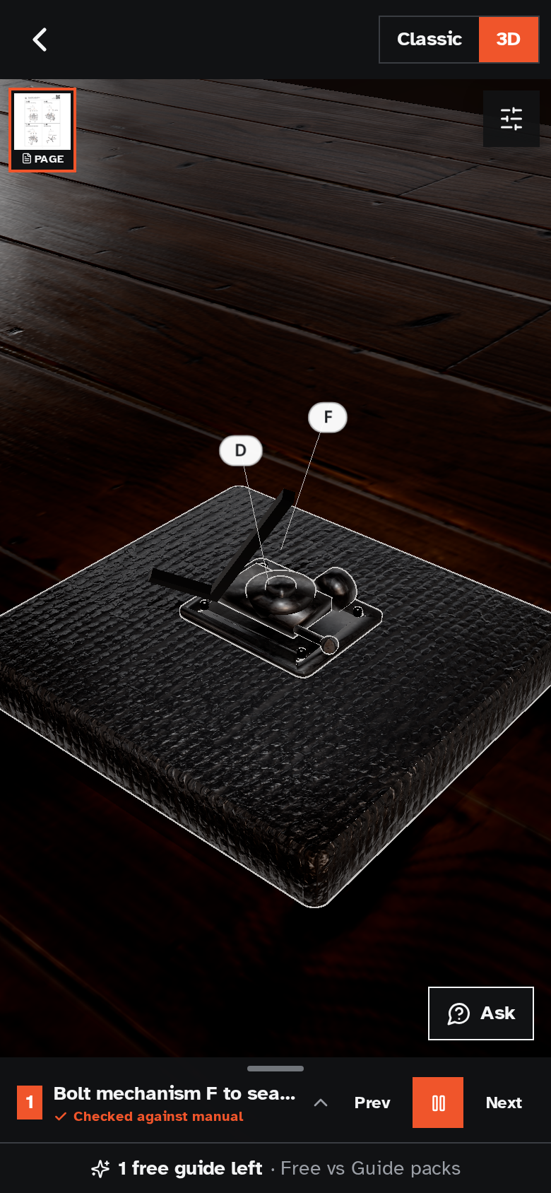 Plainstep on iPhone